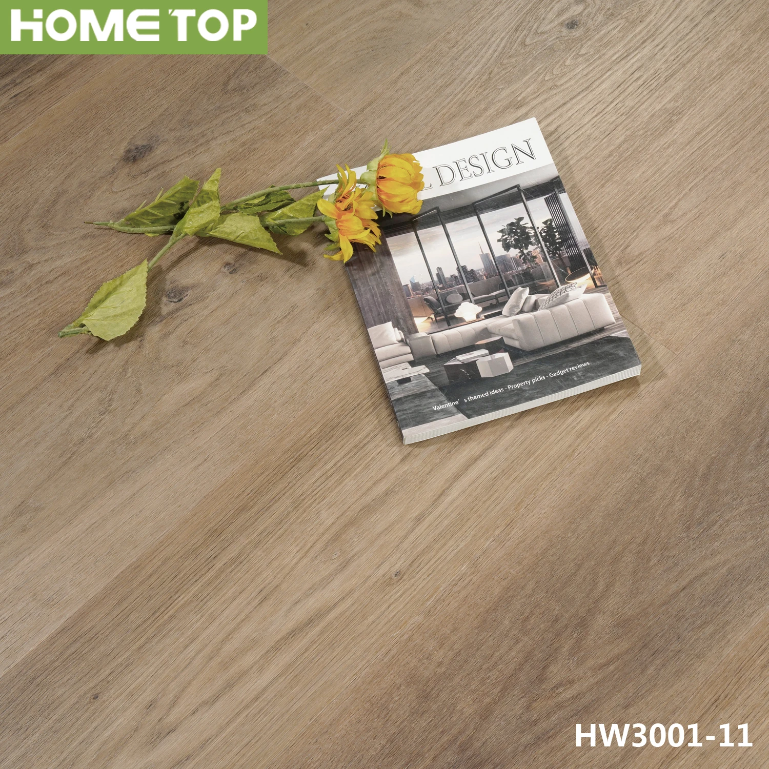 Soundproof PVC Plastic Planks Click Lock Rigid Core Luxury Vinyl Tiles SPC Vinyl Flooring