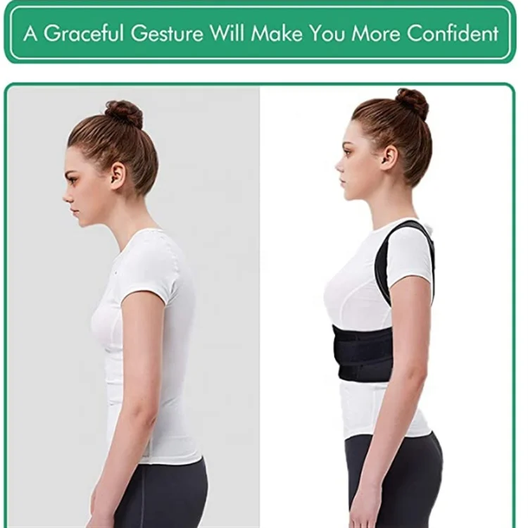 RISING Hot Selling Support Medical Waist Belt Lumbar Lower Back Brace Posture Corrector Hunchback Correction Belt