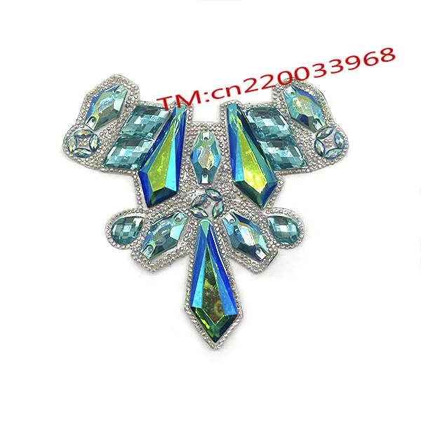 hot sale colorful decorative bikini craft carnival crystal stone chain Silver AB resin rhinestone adhesive trim hot-fix
