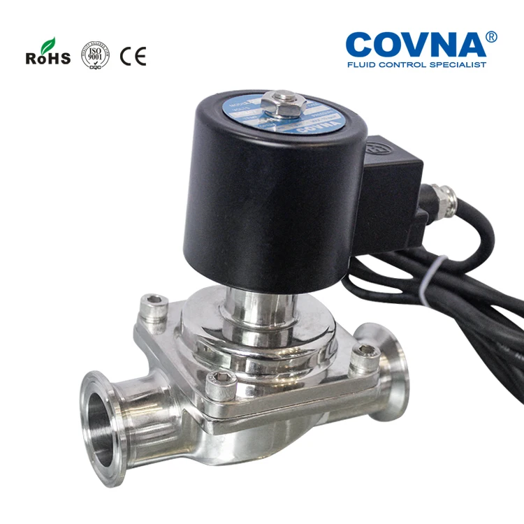 COVNA Normally Closed Brass Water Solenoid Valve Control Solenoid Pressure Reducing Valve for Water Proportional Valve
