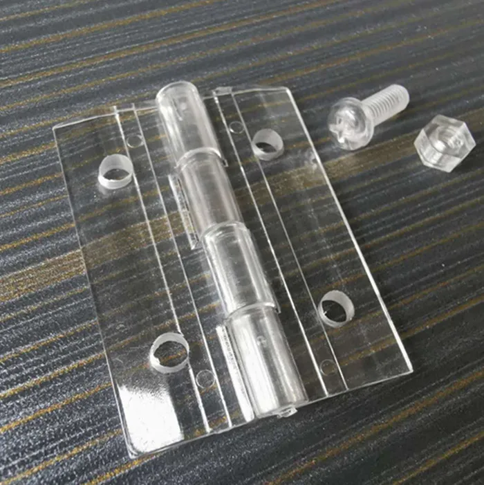 45x34 мм прозрачные 4 отверстия PC Акриловые пластиковые прозрачные петли с винтами для шкафов