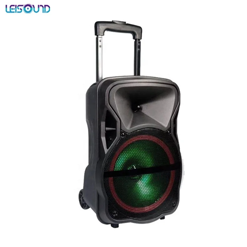 LEISOUND Hot and Classical High Quality 15 inch Speaker with Rechargeable Battery