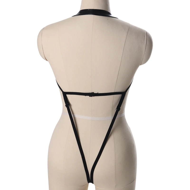 Metal Chain Tassel Chest Belt  Harness Leather Harness Body Harness Underwear Leather Belt For Women Body Strap Bra  Bondage