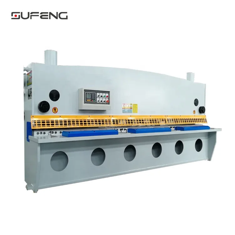 Guillotine shearing machine with fast speed for cutting and high accuracy