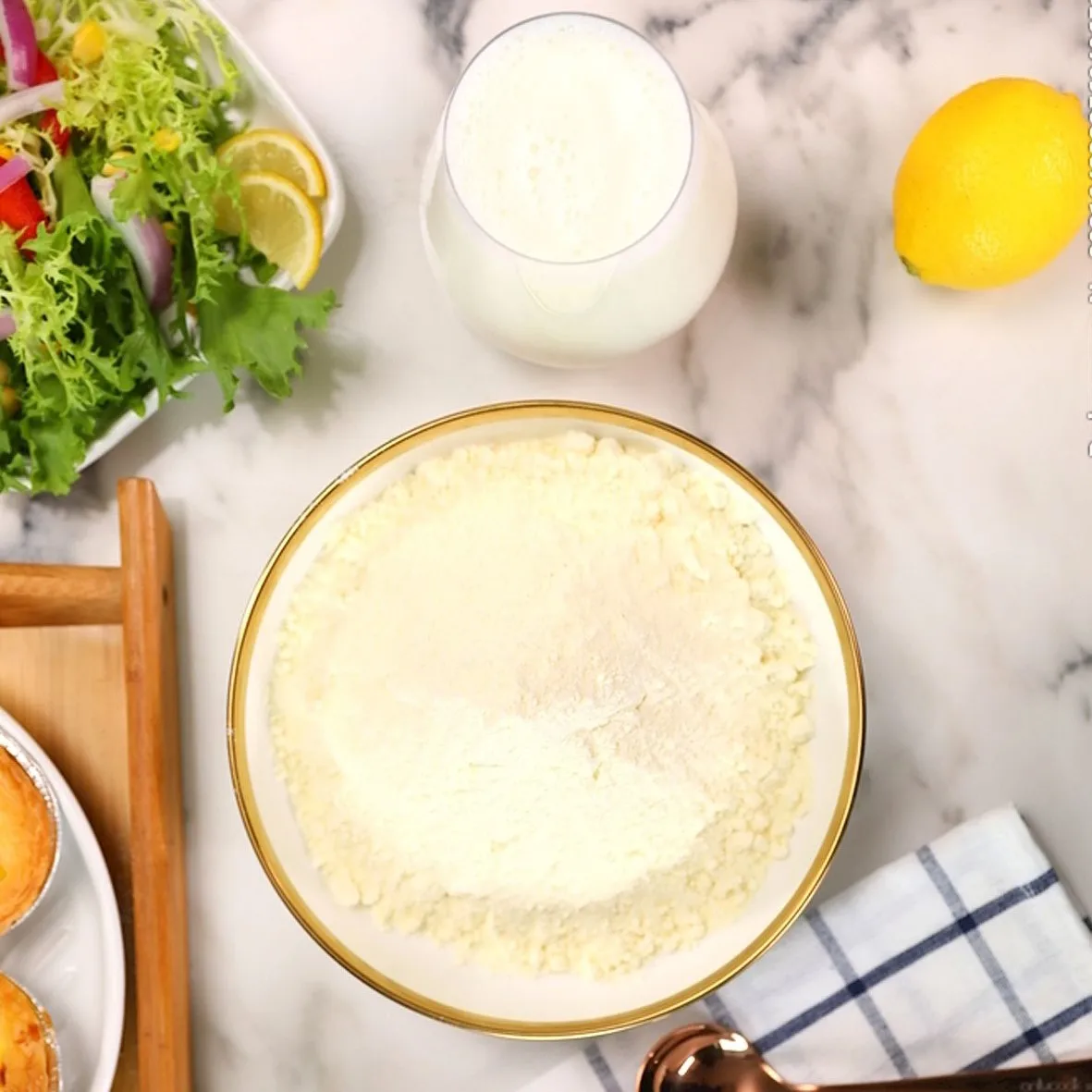 Milk powder processing line