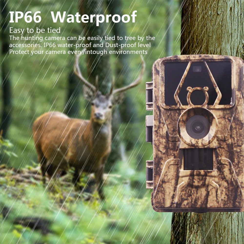 Thermal Game Camera Hotspot Solar Security Wireless Outdoor 60MP Wildlife Night 8K Vision Hunting trail Video Camera