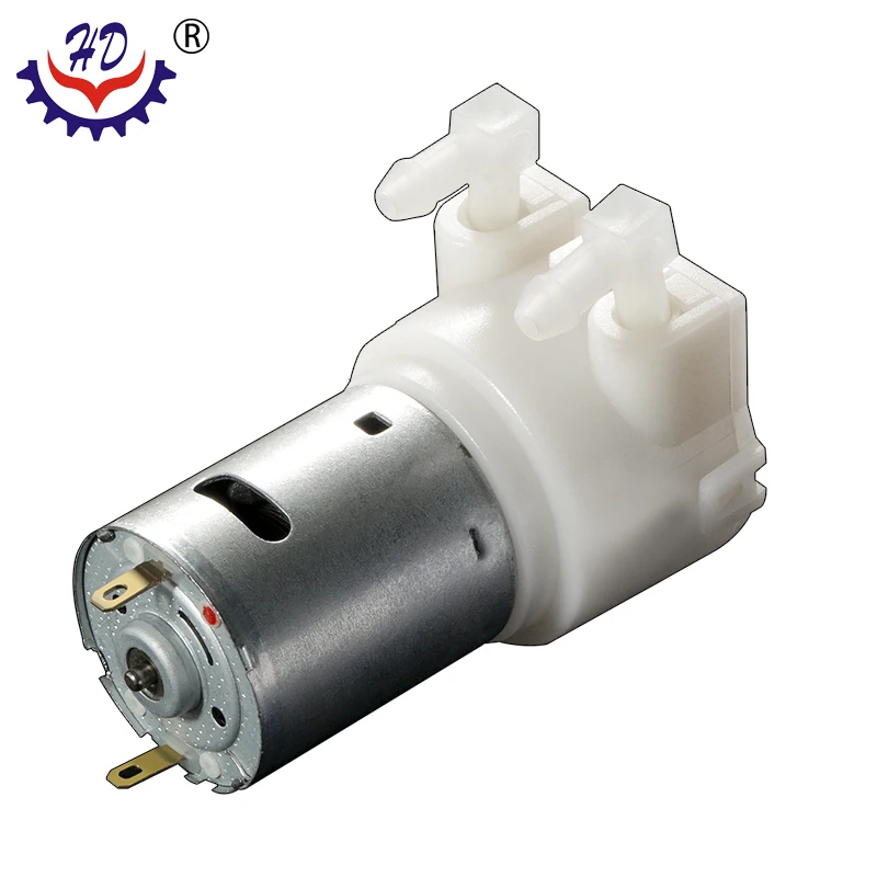 Huayida 3v 6v 12v 24v DC miniature laboratory metering liquid distributor delivery peristaltic pump