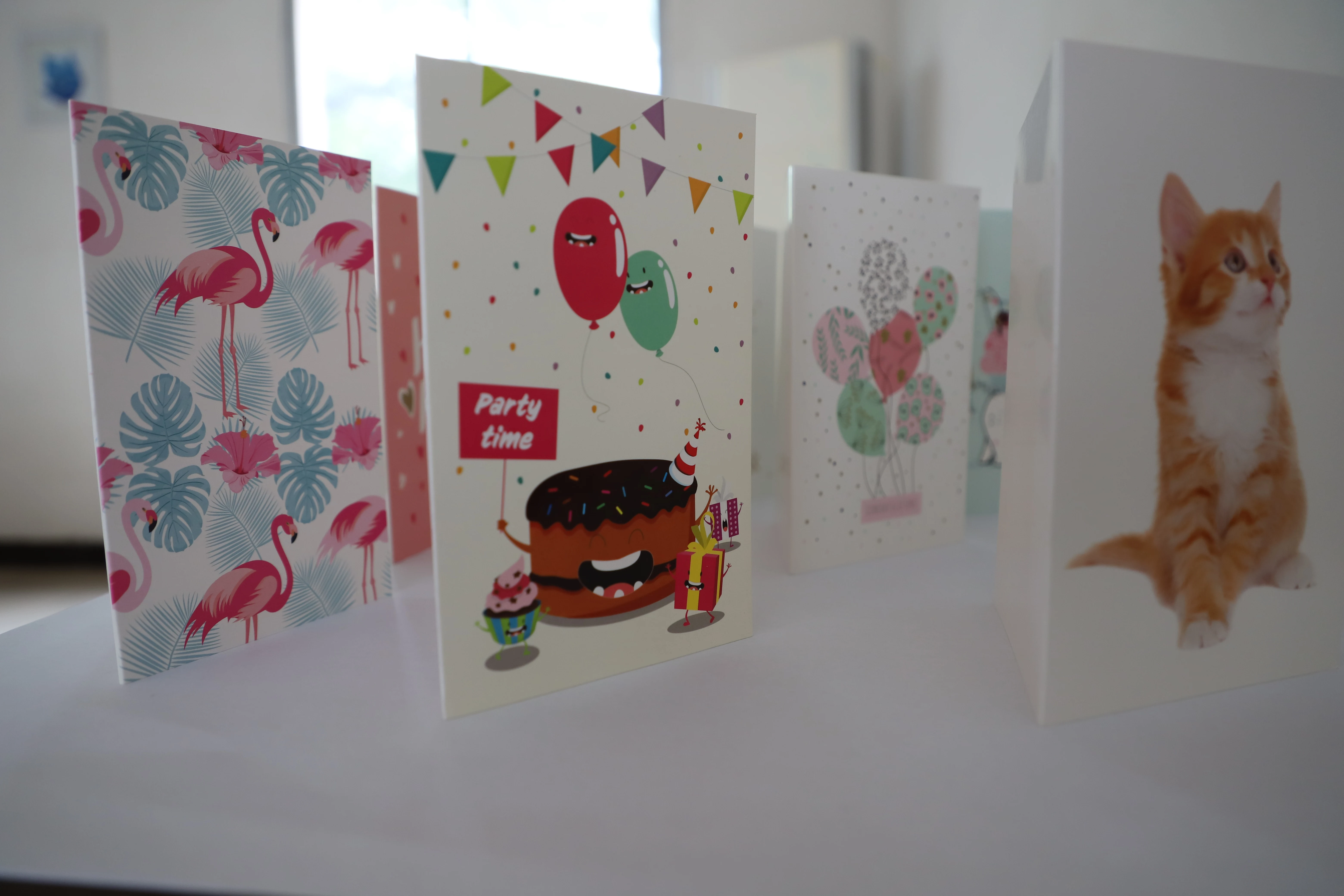
Manufacturer wholesale colorful design premium recycled greeting cards 