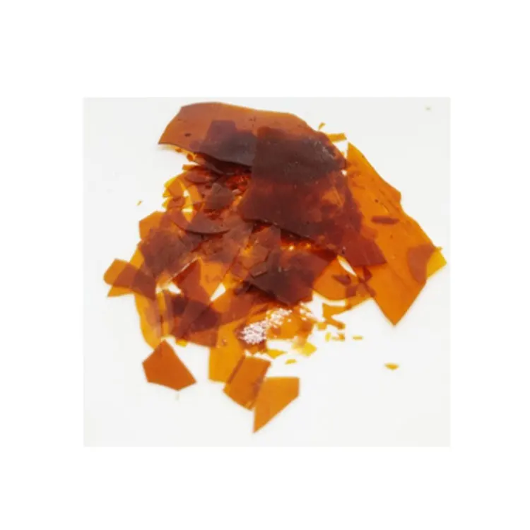 High Quality Shellac Lemon Shellac in flakes with palas tree for wood polish vulb coating cement cristal abrasives