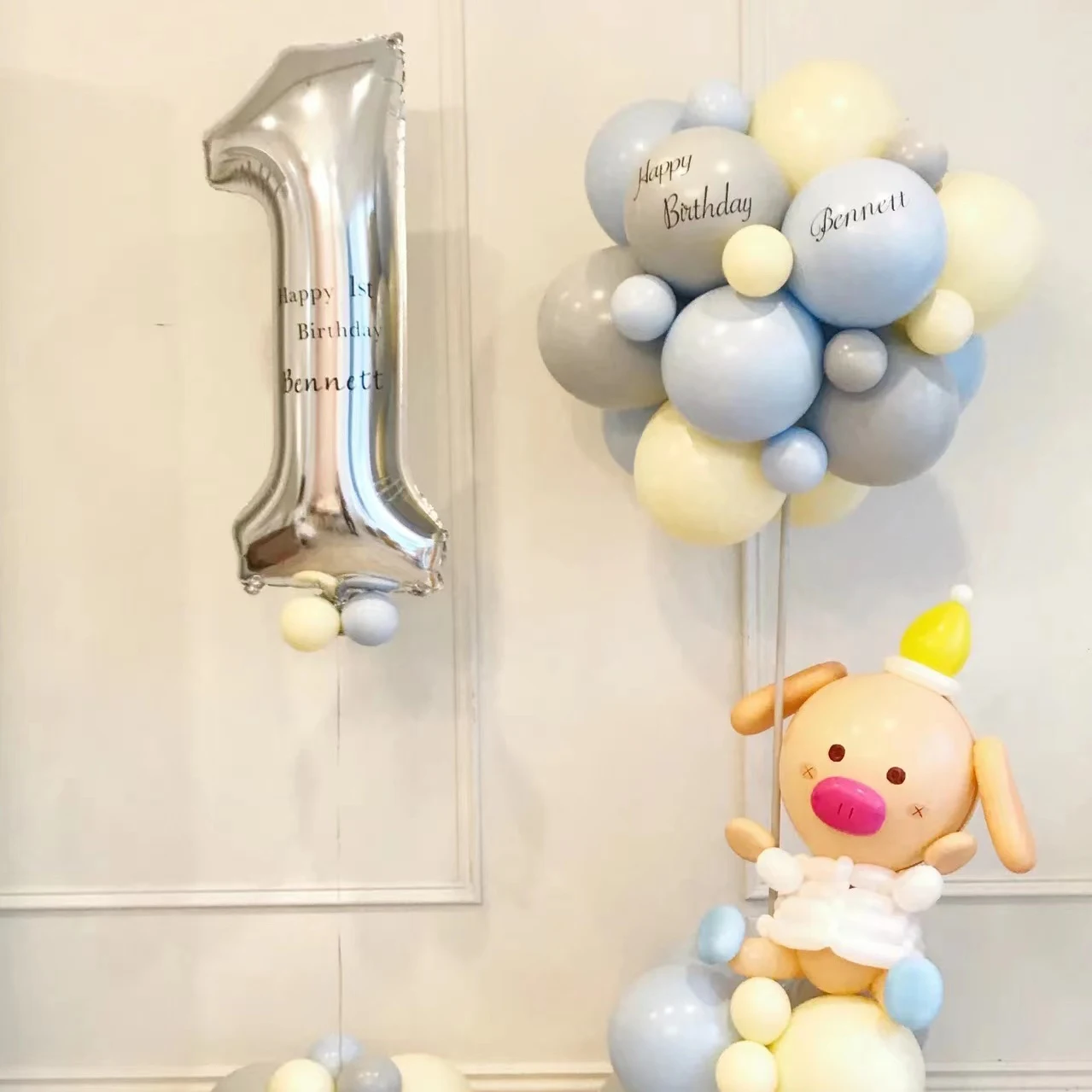 Ins Decoration Balloon Happy Birthday Wedding Masquerade Party Supplies 32 inch gold/silver/rose gold/blue number balloons