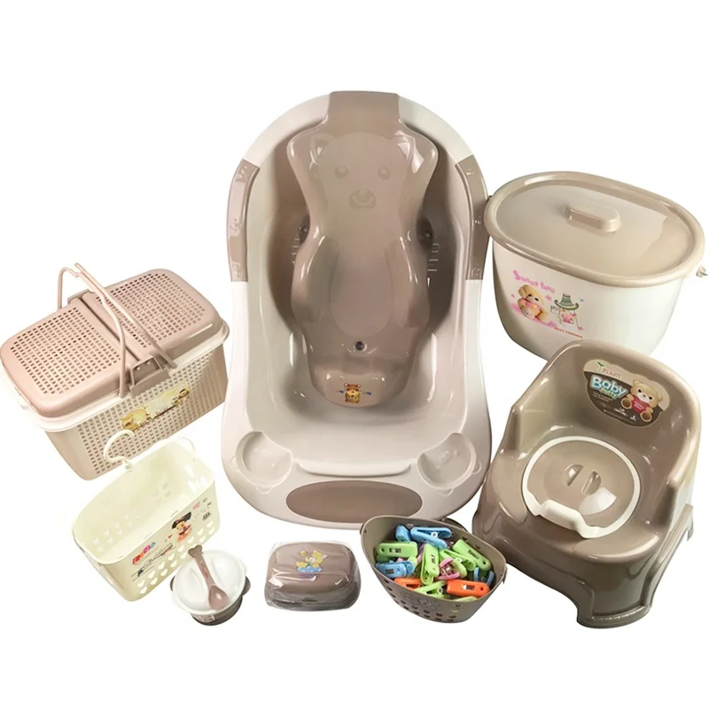 Оптовая продажа, лучшая удобная портативная пластиковая Ванна для больших детей и новорожденных