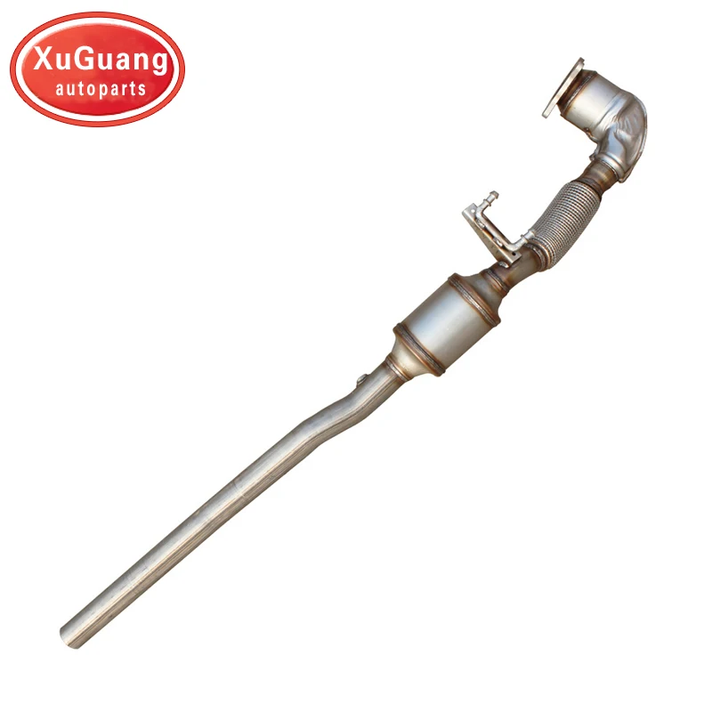 Auto Parts Exhaust System EURO 4 Three Way Catalyst Direct Fit Catalytic Converter for Volkswagen Tiguan 1.8T 2.0T