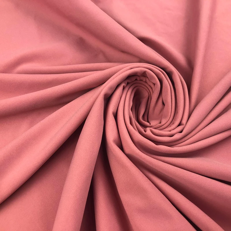 High quality interlock four-way stretch 81 nylon 19 spandex sweat-wicking spandex yoga sportswear fabrics