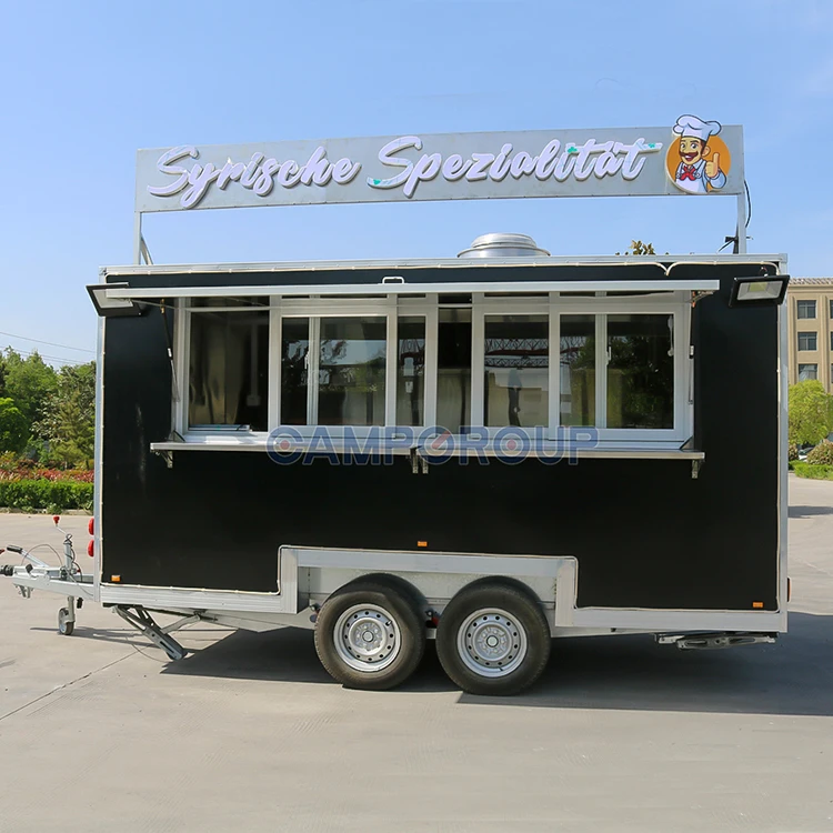 Многофункциональный прицеп для пищевых продуктов с полным кухонным оборудованием фургон еды продажи США