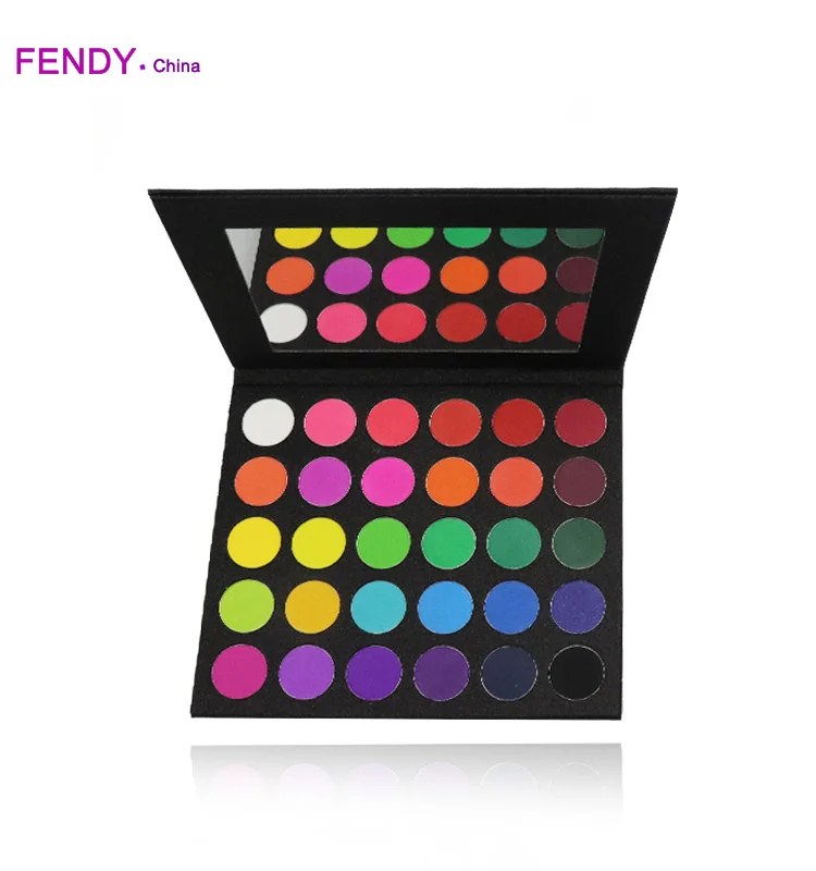 
Make Your Own Brand 30 Colors Matte Eyeshadow Black Glitter EyeShadow Palette 