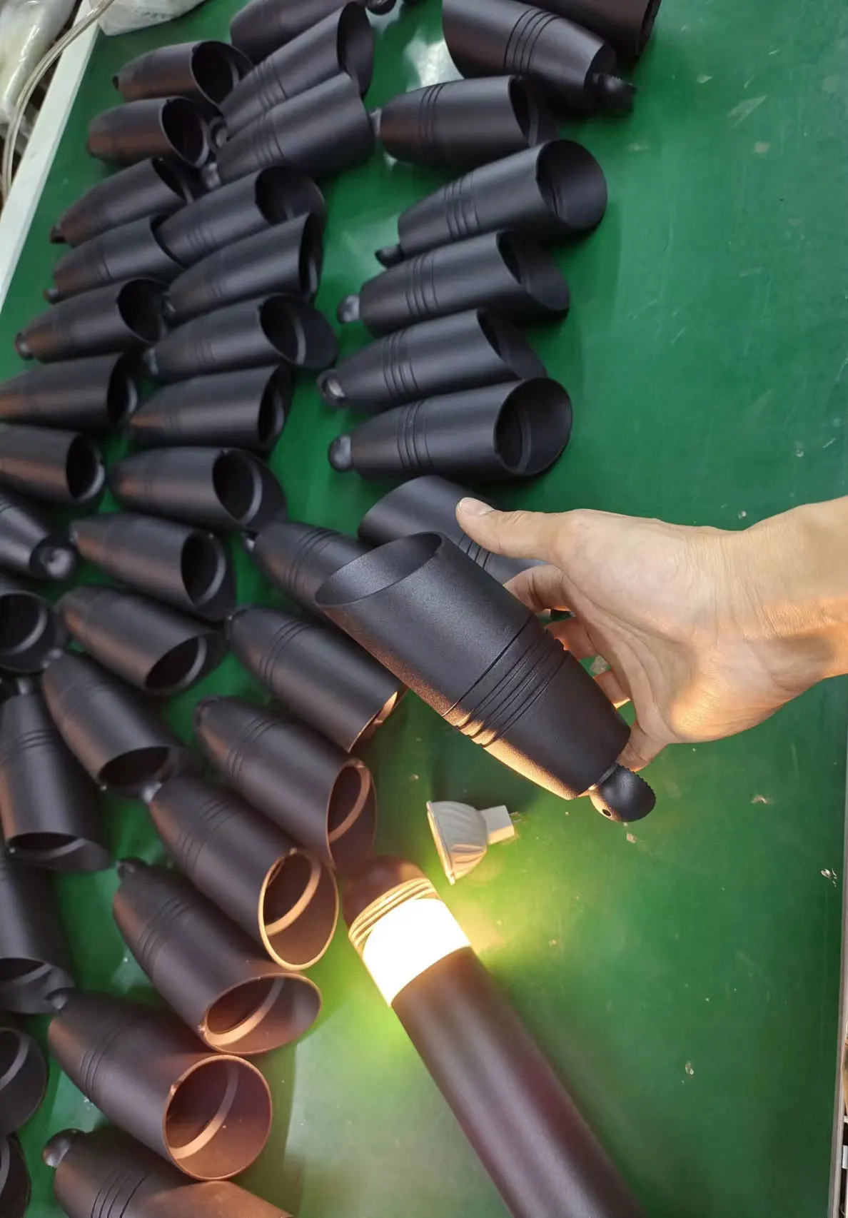 MR16 низковольтный светодиодный наружный латунный Ландшафтный Точечный светильник садовый алюминиевый точечный