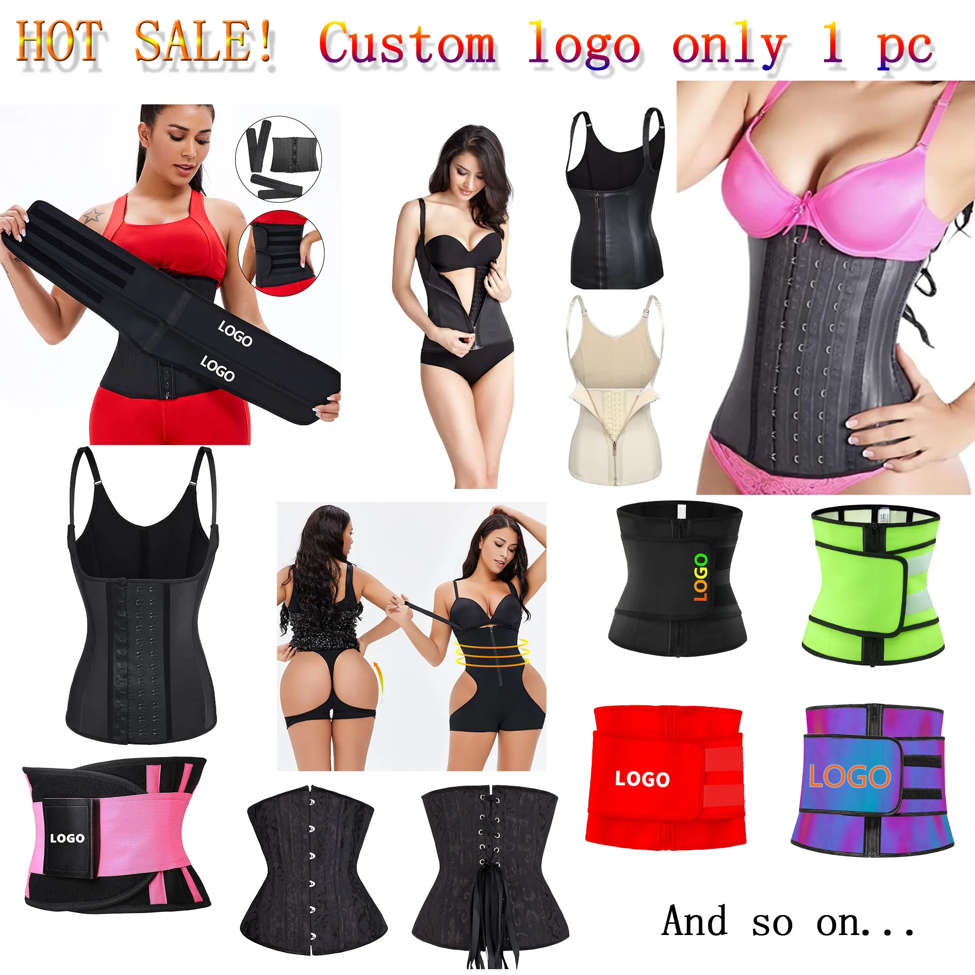  Wholesale Women Body Shapers Slim Belt Tummy Wrap belt Control Shapewear Sweat Neoprene Waist Trainer 4 meters Ace