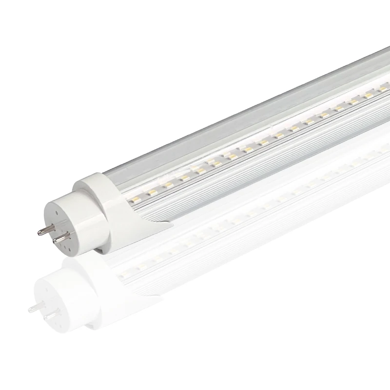 Banqcn Half Alu Half PC housing 100-277V 22w 4ft SMD2835 G13 LED T8 Tube with Electronic ballast compatible Plug & Play direct