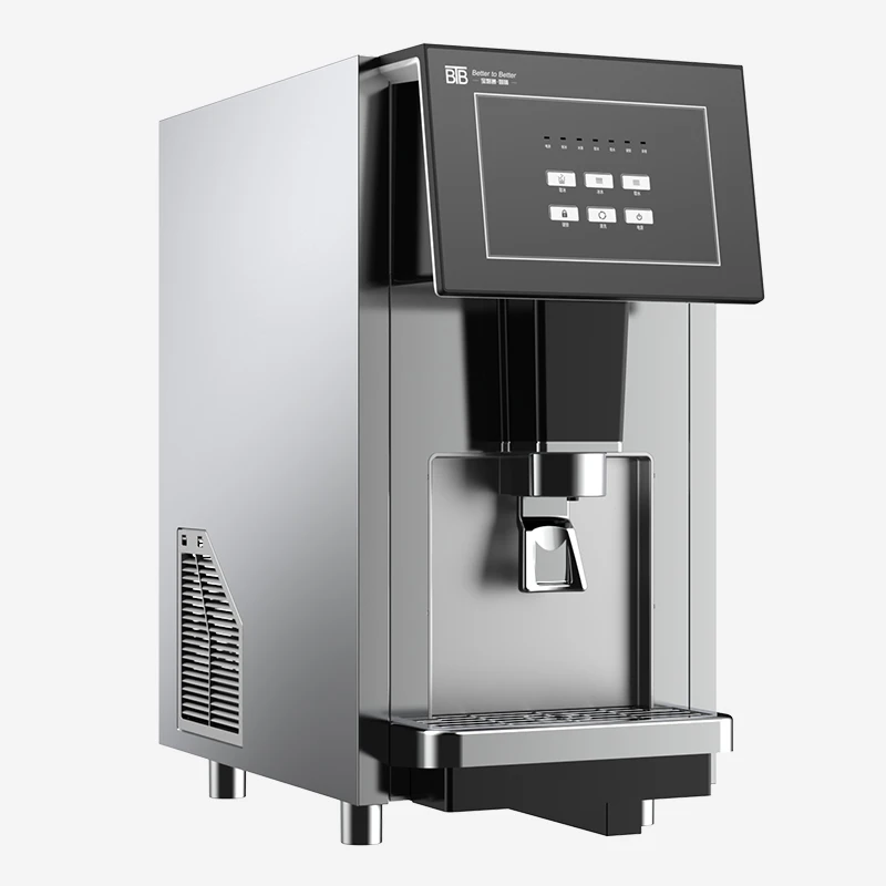 BTB Z Series Home Ice Maker 60kg per day Ice Production Unit Generator coffee Countertop kitchen bar Residential  220v power