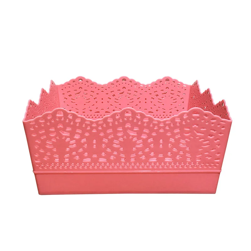 Creative Minimalist Artificial Flower Bonsai Pot Decor Rectangular Bonsai Flower Pot