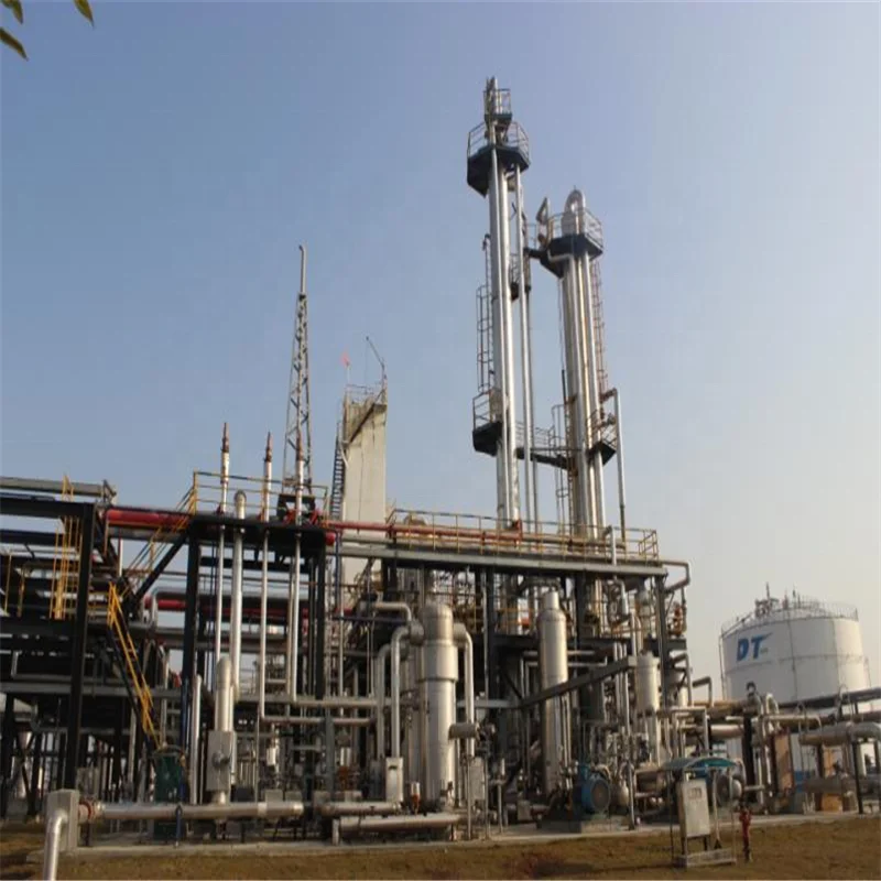 High efficiency CO2 removal unit and separating unit decarbonization unit for Natural gas processing equipment