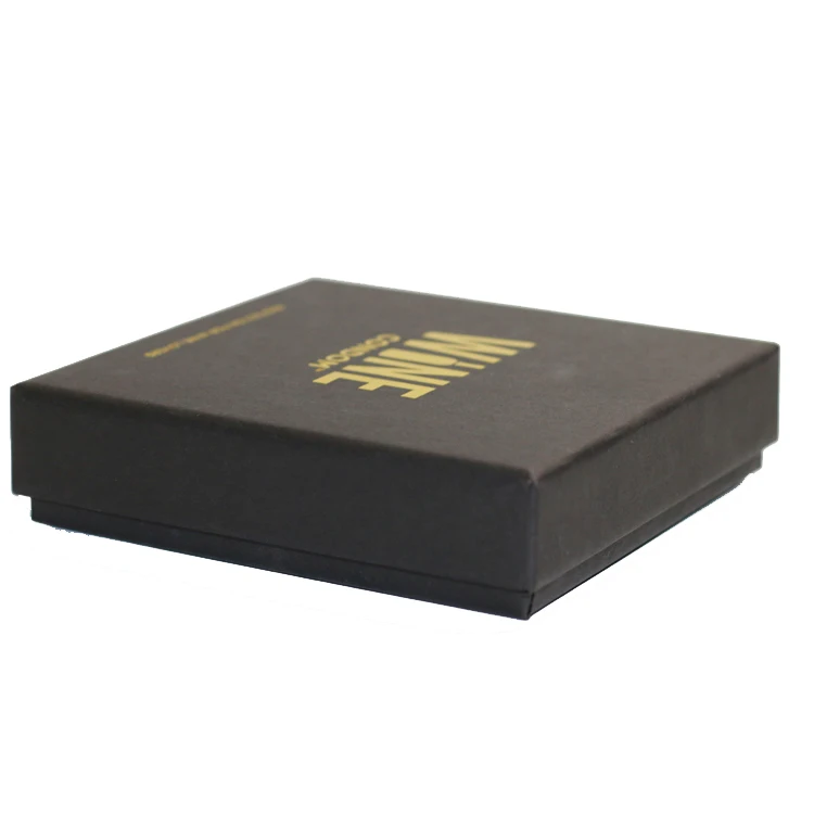 Custom Gold Foil Logo Stamping Luxury Black Cardboard Condom Packaging Box With Sleeve