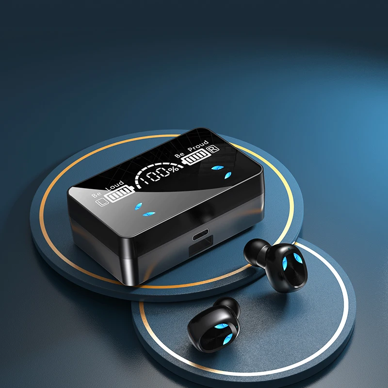 Popular Cellphone Wireless Headphones Mobile PhoneOEM Battery Style Time Version Game In-ear Power Bank TWS Earbuds Earphone