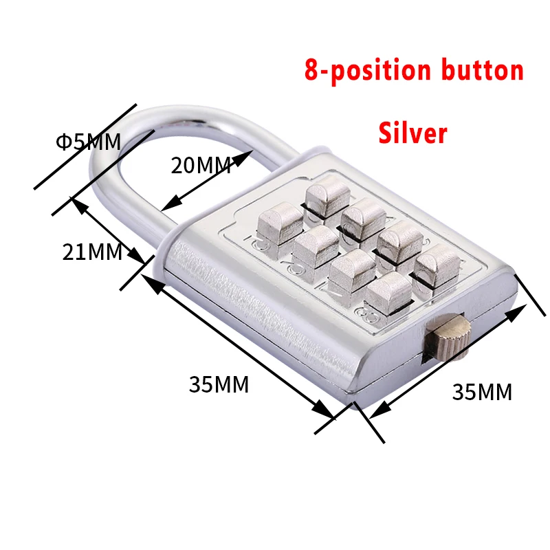 Amazon безопасности кодовый замок цифр Комбинированный Замок с паролем/дорожные сумки Лидер продаж высокий уровень безопасности 4 замок сплав цинка легкий CN;GUA