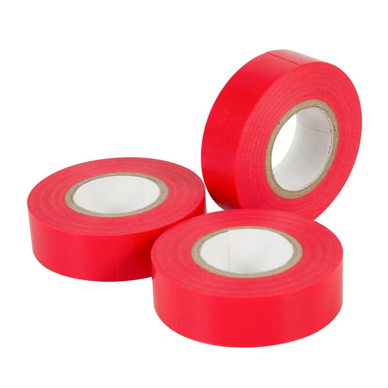 Wholesale Multi-Use Colored Heat Resistance Waterproof Electrical Insulation Strong Viscosity PVC Wire Hardness Tape