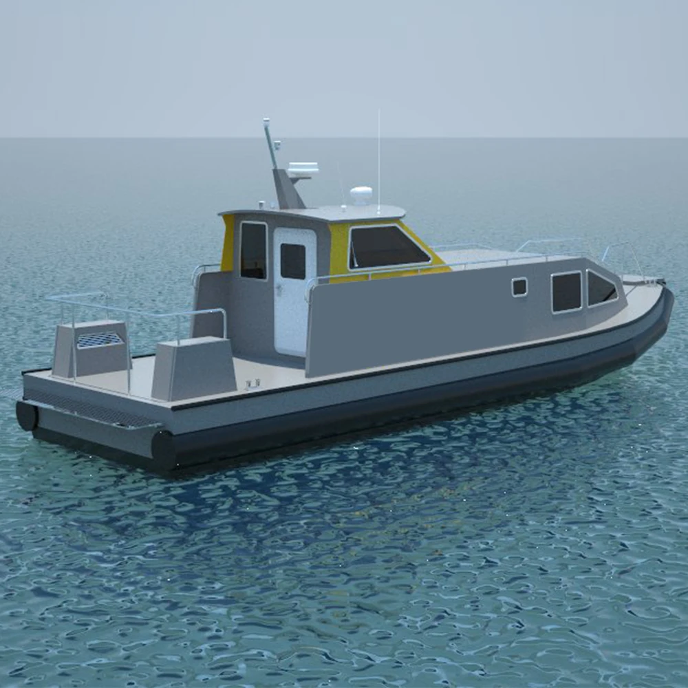 super aluminum yacht with motor and aluminum 5083 yacht for working and pleasure recreation yacht