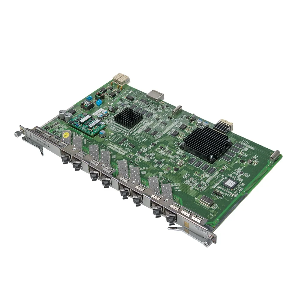 C300 C320 GPON OLT GTGO Service Board 8 Port C+ C++ SFP Modules 10GE Uplink OLT Service Card GTGO 8 Port OLT Service Card GTGO