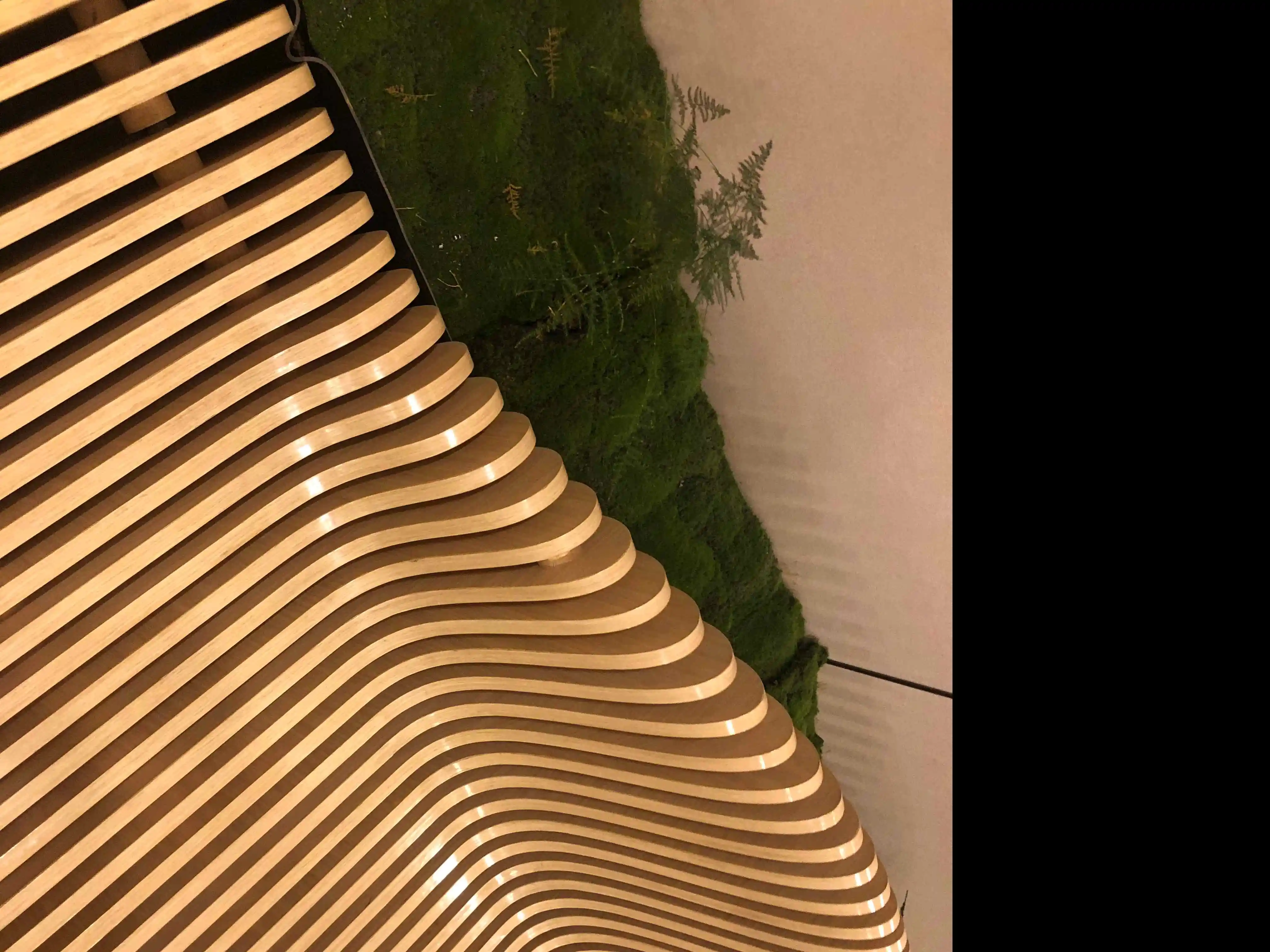 Wholesale of Solid wood 3d wall panel wood cladding interior for villas