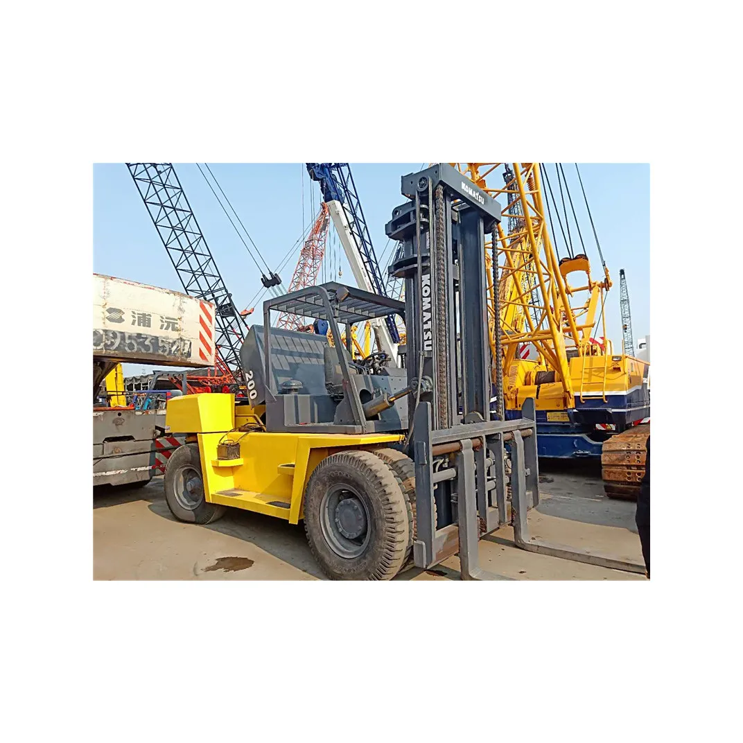 Used diesel forklift 10 ton 15ton 20ton Komatsu forklift liugong diesel forklift for sale