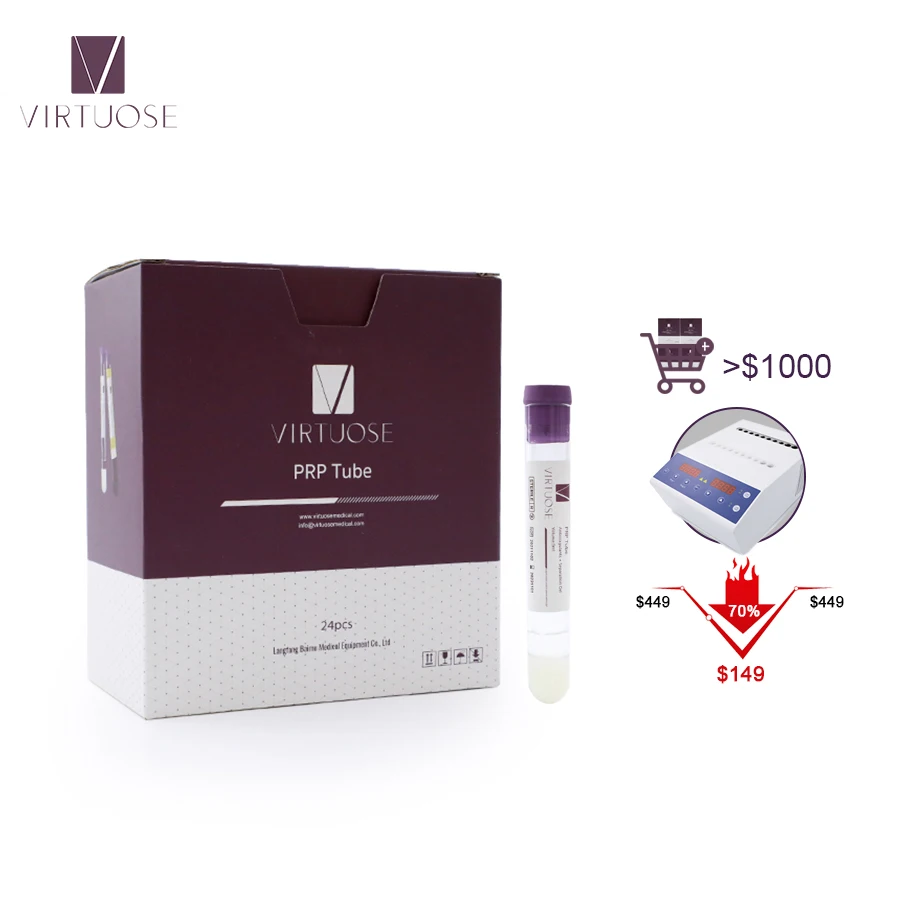 Hot Selling PRP Tube Platelet Rich Plasma ACD+Gel