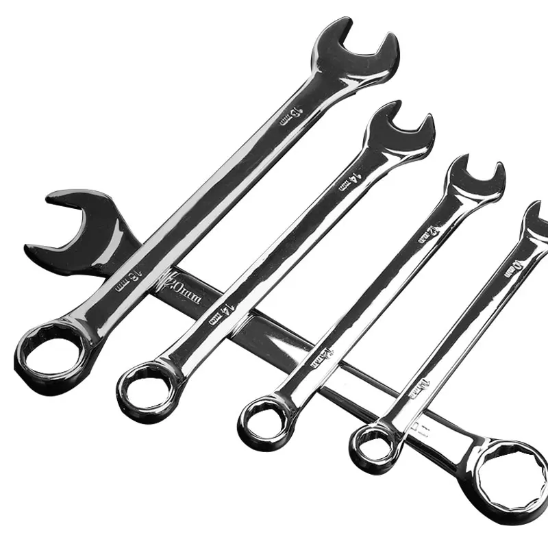 EVERTE Mirror Appearance Wrench 6~32mm High Quality Carbon Steel Dual-Purpose Torx Open Metric Wrench