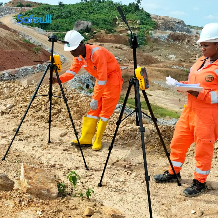 Safewill OEM Digital Portable Multi Gas Detector Calibrated ES60A Hydrogen and Nitrogen Tracer Gas Leak Detector