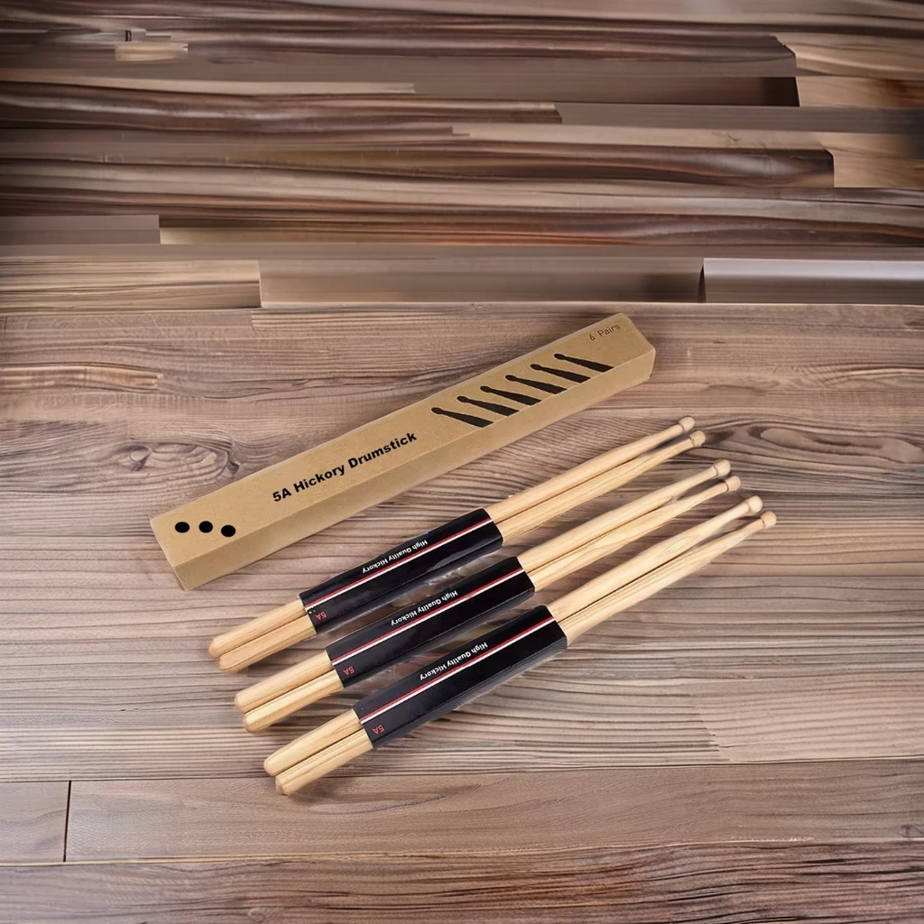 7A Model Maple Glowing Drumsticks 5A Size Bagged Musical and Percussion Instruments drum sticks 7a drum stick pro mark