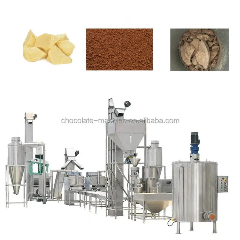 Stone melanger for Cocoa Nibs into Chocolate Liquor spread cocoa liquor making machine