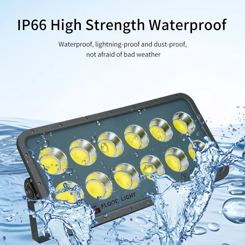 High Power 600w 1000w 150 400 Watt Led DC Flood Light Commercial Outdoor Sport Light/Tennis Lighting