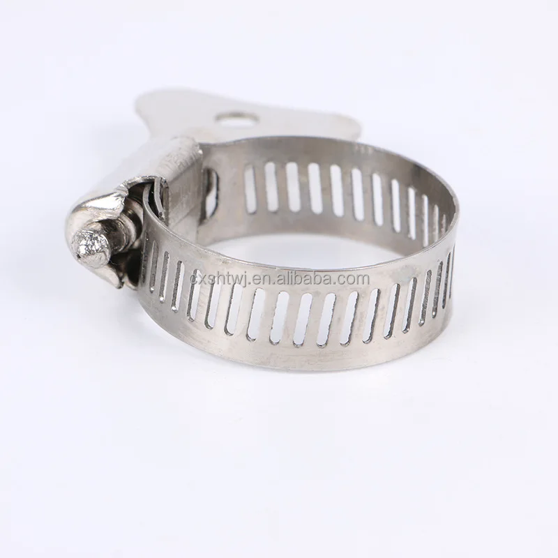 Hengtuo 201 304 Stainless Steel 12.7mm Taiwan Style Gas Pipe Mini Clamp with Iron Handle Factory Wholesale Price Bolts Clamps