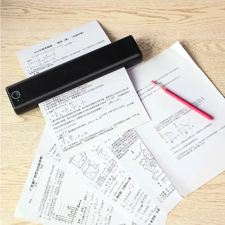 China Manufacturer M08F No Ink Portable A4 printer Mini Wireless Mobile Thermal Printer