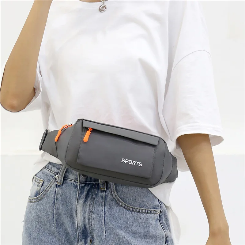 Waterproof Waist Pack Women Sports Purse Running Waist Bag for Men Mobile Phone Belt Bag Sling Fanny Pack Pouch Chest Bags 140g