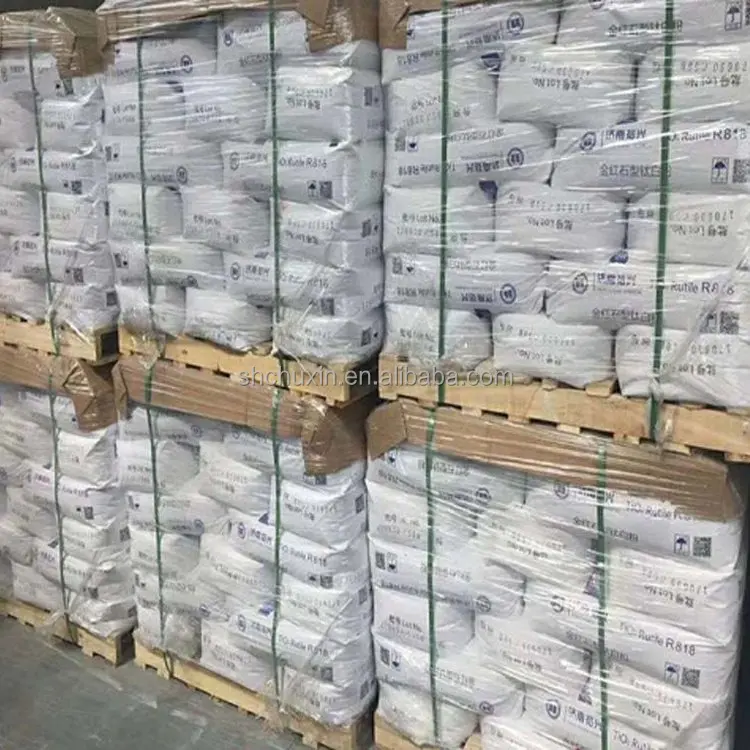 Dioxide Rutile R818 Titanium Dioxide/tio2/titanium Oxide Price CAS 1317-80-2 White Painting & Coating Titanium Dioxide for Ink