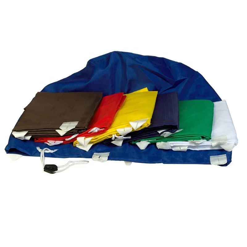 Soiled Linen Industrial Commercial Rip stop 100% Polyester 4 Loops Laundry Bags for collection of soiled garments