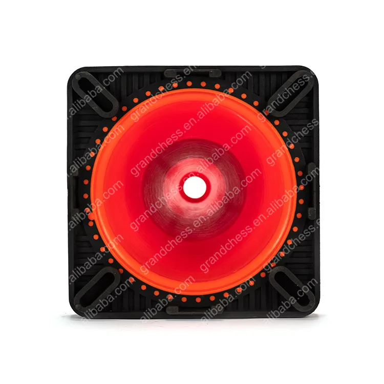 
36 inch 900mm High Fluorescent Orange Black Base PVC Road Traffic Cone 