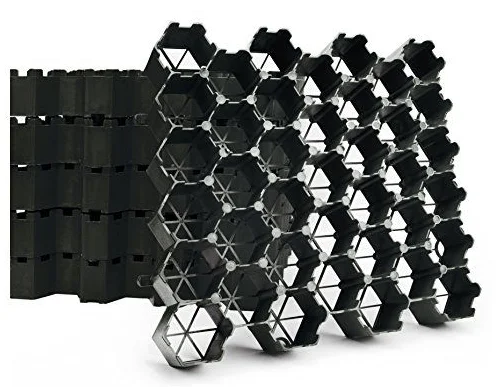 HDPE plastic grass lawn honeycomb gravel stabilizer driveway paving grid