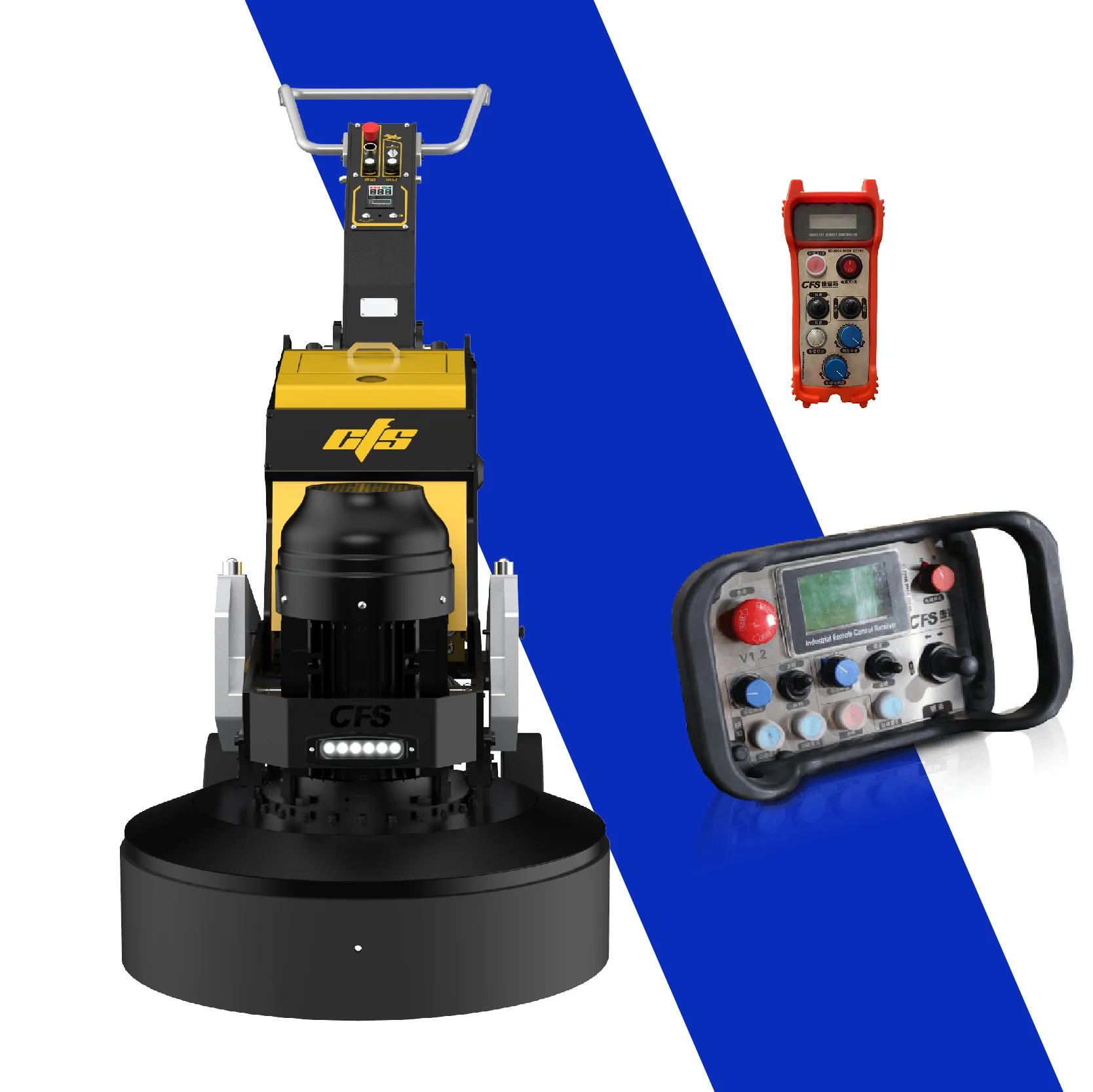 CFS-GDR856 Concrete Polisher Removal of exterior coatings concrete polishing grinder machine