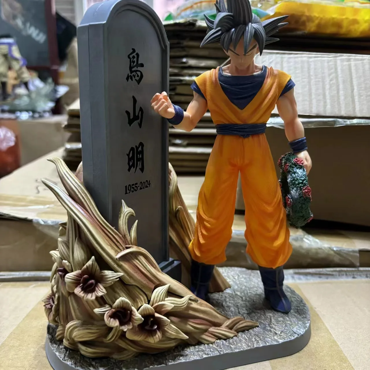 2024 OEM New Products  PVC Plastic toys Son Goku figure Memory Mr Toriyama Akira Model Anime
