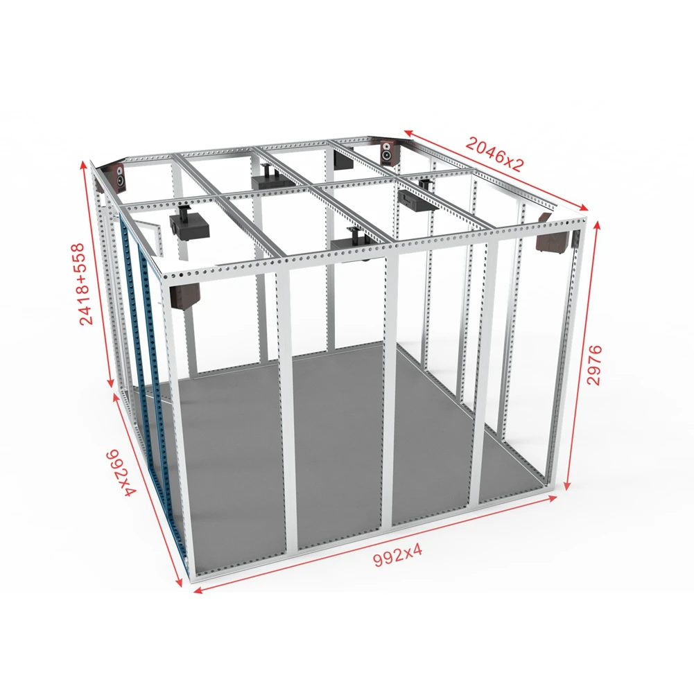 Heavy duty easy assemble trade fast show modern  3x3m  trade show backdrop stand