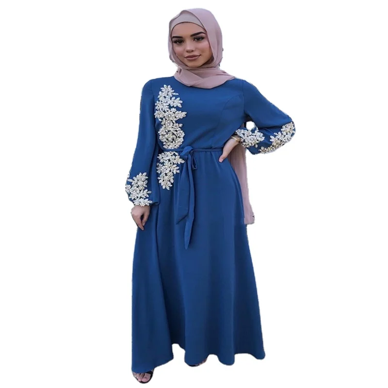 Various colors fashion turkish long women dresses muslim islamic clothing